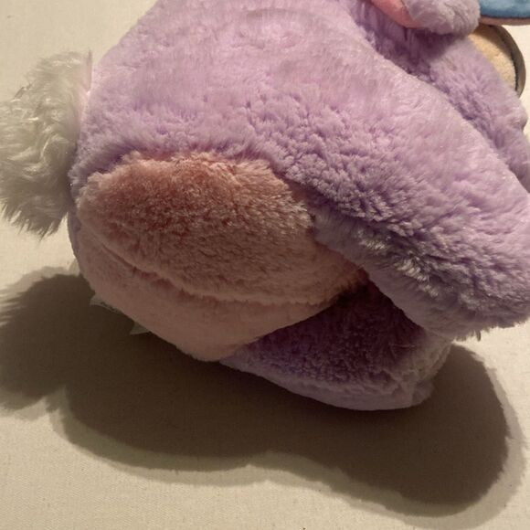 Disney Store EEYORE EASTER BUNNY Plush Stuffed Animal Holding Egg Purple 12" - Picture 5 of 12